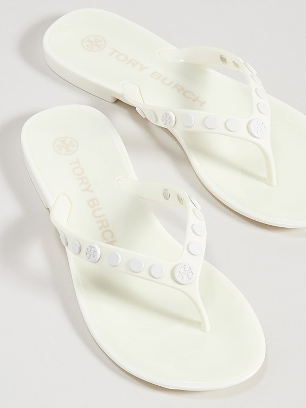 Tory Burch Studded Jelly Sandals - 8
